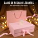 thumbnail image 2 of Juego de Cajas de Regalo, Caja de Regalo de San Valentín, Con Caja de Regalo + Bolsa de Regalo + Cinta + Tarjeta de Felicitación + Rafia, Perfecto para San Valentín, Fiestas y Cumpleaños.(Negro), 2 of 4