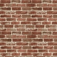 thumbnail image 6 of Hopeak Red Brick Wallpaper SelfAdhesive Peel and Stick Wallpaper Waterproof and Removable Good for Home Decoration and Furniture Renovation 17.5 x 787.4 Inches, 6 of 6