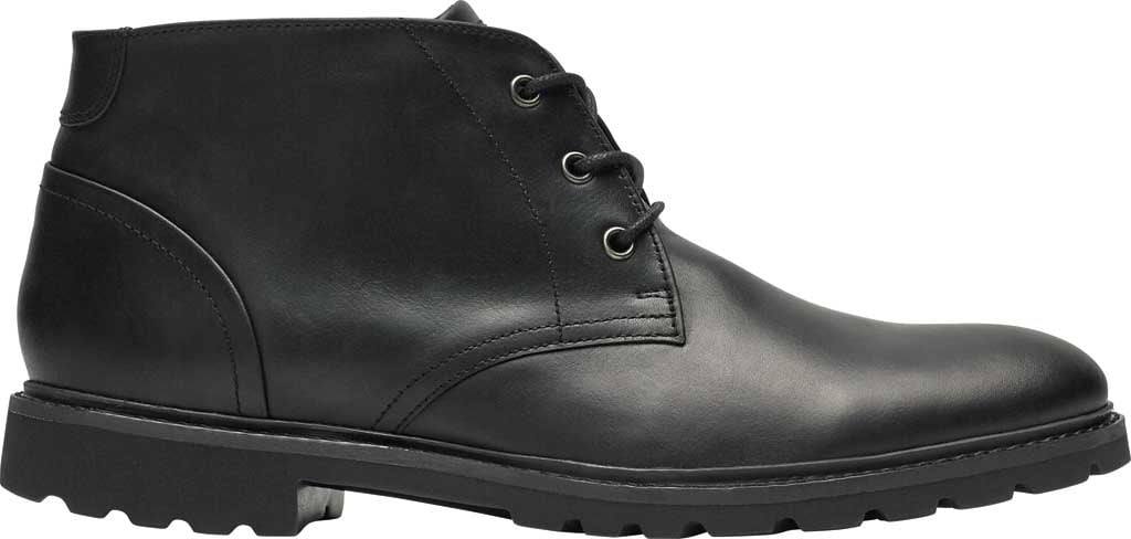 rockport men's leather sharp & ready chukkas