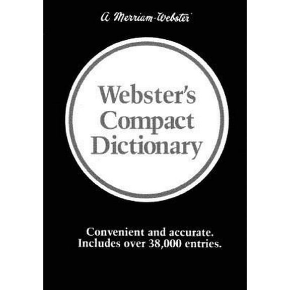 Pre-Owned Webster's Compact Dictionary (Hardcover) 087779488X 9780877794882