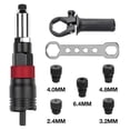 thumbnail image 5 of 2.4-6.4mm Electric Rivet Nut Adapter Automatic Riveting Nail Cordless Riveting Tools with Wrench and Handle, 5 of 5
