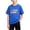 Blue, variant on Ohufall Children's Boys Tees Basketball Printed Breathable T Shirts Round Neck Short Sleeved Tshirt 1-12Y