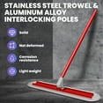 thumbnail image 2 of Cement Smoothing Tool, 47.2 L×11.8 W Smooth Finish, Steel Flake Resistant, Concrete Surface Float, Concrete Bull Float, Dedicated to Patio, Driveway, Sidewalk, 2 of 7