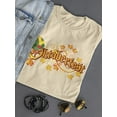 thumbnail image 3 of Bavarian Hat Autumn Leaves T-Shirt Women -Image by Shutterstock, Female x-Large, 3 of 4