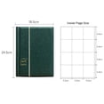 thumbnail image 3 of Libro De Almacenamiento De Monedas De Laca Soportes de almacenamiento de monedas de PVC Smooth 120 bolsillos accesorios para el hogar (verde) Ndcxsfigh Libre de BPA, 3 of 7
