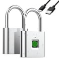 IP67 Waterproof Fingerprint Padlock Lock Smart Lock Door Keyless ...