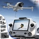 thumbnail image 1 of Helicóptero, dron GPS con pantalla de 5,9 pulgadas, control remoto, motor sin escobillas y luces geniales, cuadricóptero RC 5G, función de lanzamiento aéreo, vuelo continuo de 20 minutos, aviones de p, 1 of 9