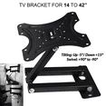 thumbnail image 2 of Full Motion TV Wall Mount Bracket,Swivel TV Wall Mount Bracket for 14 18 26 32 40 42 Inch LED LCD, 2 of 8
