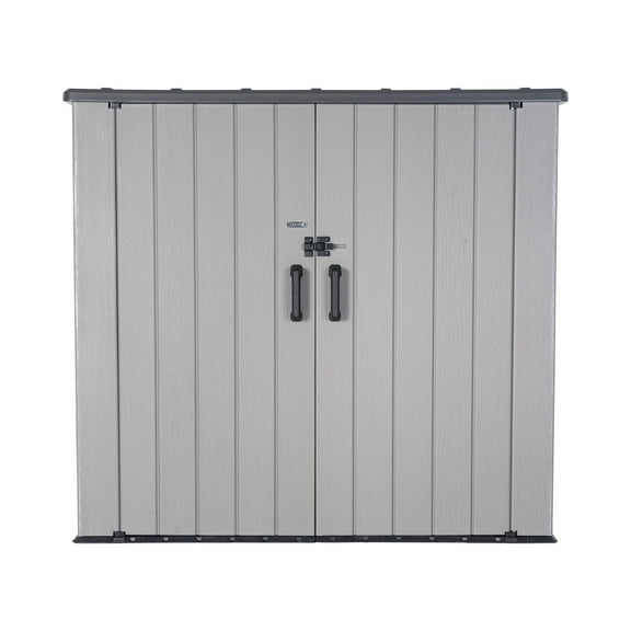 Lifetime UV Protected Low Maintenance High Density Polyethylene, 6.3ft x 5.7ft x 3.6ft Gray