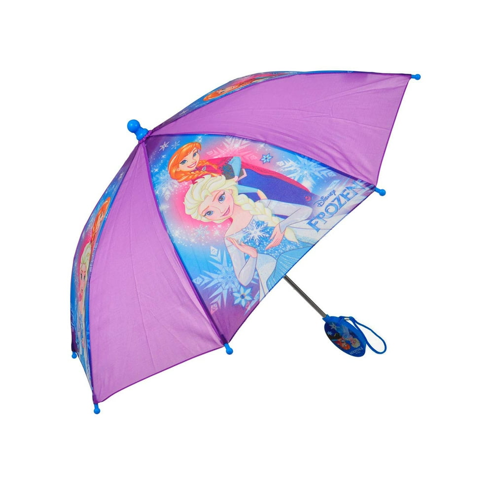 Licensed Disney Frozen Anna & Elsa Girl's Umbrella