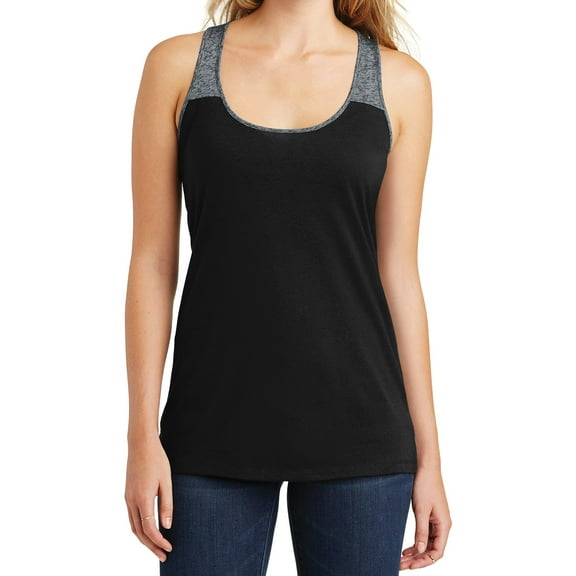 Mafoose Women's Juniors Varsity Tank Black/ Black X-Small