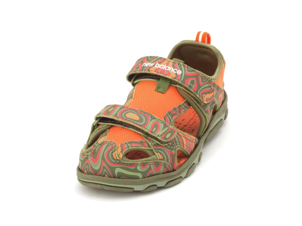 new balance closed toe sandals