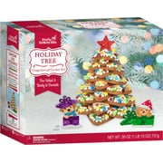Crafty Cooking Kits Ready-to-Decorate Gingerbread Holiday Tree Cookie Kit, 1 Kit, 26 Ounces