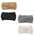 thumbnail image 2 of Shisuyan 4 Pcs Bandeau Chaud Élastique Texture Tricotée pour Femmes Cyclisme en Hiver, 2 of 8