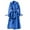 Blue, variant on TOPUUTP Women's Double Breasted Long Trench Coat Belted Notch Lapel Overcoat Windproof Classic Outerwear