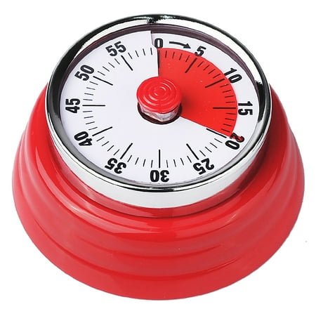 

Kitchen Timer For Students Magnetic Stainless Timing Tool Battery-free With Magnet Manager Cooking Clock Baking Reminder