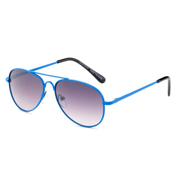 New Bee Fashion Kids Toddler Girls Cute Neon Colorful Aviator Sunglasses Lead Free UV Protection (Age 1-5)