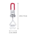 thumbnail image 4 of 6pcs Toggle Clamp Latch Heavy Duty Toggle Clamp Latch Hasp Replacement Latch Clamp, 4 of 8