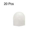 thumbnail image 3 of M6 Cap Nut Hex Acorn Dome Head Nuts for Screws Bolts Nylon White 20 Pcs, 3 of 3