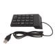 thumbnail image 4 of Mini Teclado Numérico Con Cable Ergonímico, 18 Teclas, Teclado Numérico de Escritura Silenciosa USB para PC, Portátil, Banqueros de Escrito, 4 of 7