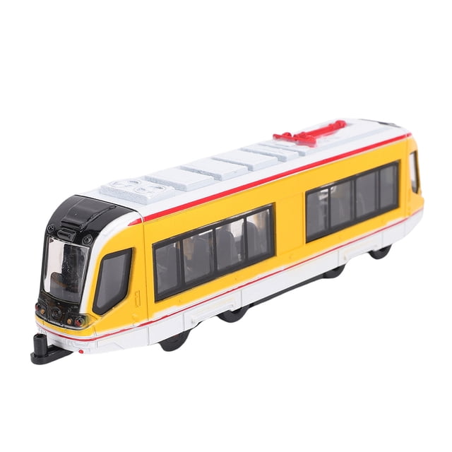 Ensemble de Trains Électriques pour Enfants, Modèle à Rétrofriction à Double Extrémité en Alliage, Ensemble de Locomotives d'Action pour Garçons et Filles, Jouet de Trains Motorisés, Jouet Sensoriel d'Éveil