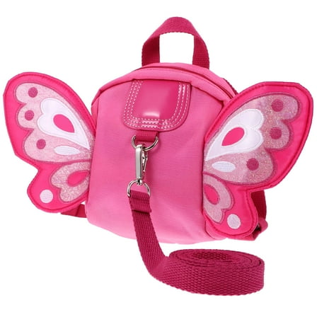GASTROPOD Children's Anti-lost Backpack Leash Toddler Harness with Baby Bookbag Safety for Kids Toddlers （Pink）