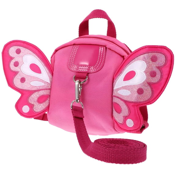 GASTROPOD Children's Anti-lost Backpack Leash Toddler Harness with Baby Bookbag Safety for Kids Toddlers （Pink）