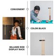 thumbnail image 3 of OUNONA 2Pcs Plastic Wall Cue Rack Black Pool Stick Holder Space Saving Multi Slot Organizer, 3 of 8