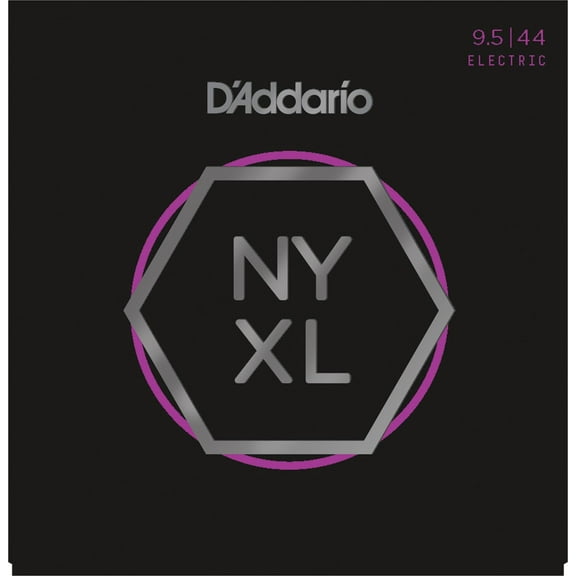 D'Addario NYXL09544 Nickel Wound Electric Guitar Strings, Super Light Plus, 9.5-44