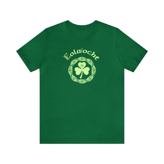 St Patricks Day Shirt - Eolaíocht is Irish Gaelic for Science