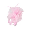 thumbnail image 2 of Hat for Women Wedding Flower Cocktail Mesh Feathers Hair Clip Tea Party Headband, 2 of 3
