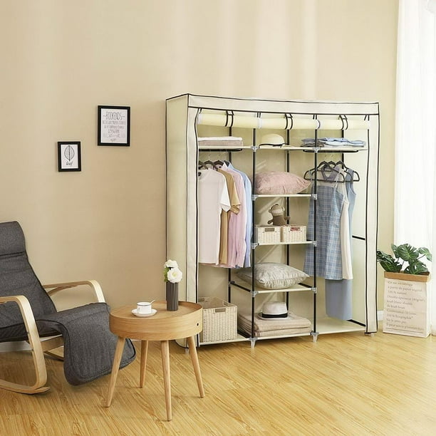Portable wood closet walmart deals