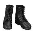 thumbnail image 3 of Botas cortas con cordones a escala 1/6, botas de trabajo con estilo retro para disfraz femenino de 12 pulgadas, 3 of 7