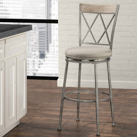 August Grove Allain 26 Swivel Indoor Outdoor Patio Bar Stool August Grove Allain 26 Swivel Indoor Outdoor Patio Bar Stool