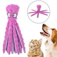 thumbnail image 2 of Peluche de peluche 2 en 1, sin relleno, juguetes para perros para perros púrpura Sunnimix juguetes interactivos de peluche de felpa, 2 of 6