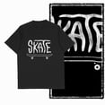 thumbnail image 1 of Coolmind YD skateboard algodón exclusivo gráfico hombres camiseta para hombres algodón tamaño grande skate Cool NEGRO hombres novedad camiseta, 1 of 5