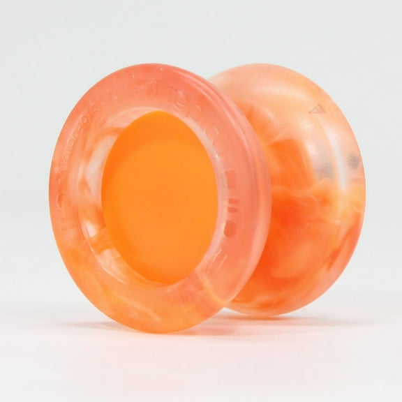 YOYOFACTORY Replay Pro Yo-Yo -Unresponsive Yo-Yo (Fire Marble Orange)