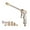 E, variant on High Pressure Water Gun Garden Hose Wand Nozzle Sprayer,Garden Hose Nozzle fits 3/4” Garden Hose Thread,Adjustable Spray Gun for Lawn & Garden,Washing Cars,Watering Garden,Cleaning,Showering Pets