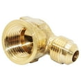 thumbnail image 3 of Thrifco 6950014 #50 1/2 Inch x 3/8 Inch Brass Flare FIP Elbow, 3 of 3
