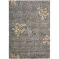 thumbnail image 1 of Safavieh Florida Shag Grey Shag Rug - 3'3" x 5'3", 1 of 1