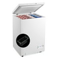 thumbnail image 1 of Costway 3.5 Cubic Feet Chest Freezer w/Removable Storage Basket Deep Freezer, 1 of 10