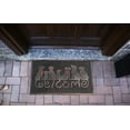 thumbnail image 4 of A1HC Rubber Pin Doormat Front Door Welcome Mat for Outdoor Entrance Non Slip Backing Mats, Dog Tail Welcome - 18" X 30", 4 of 10