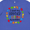 thumbnail image 4 of Inktastic I Love My Brother Autism Awareness Youth T-Shirt, 4 of 5
