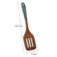 thumbnail image 2 of Frying Spatula Cooking Spoon Shovel Wooden Kitchen Utensils Set Tableware 30 YIWEI, 2 of 9