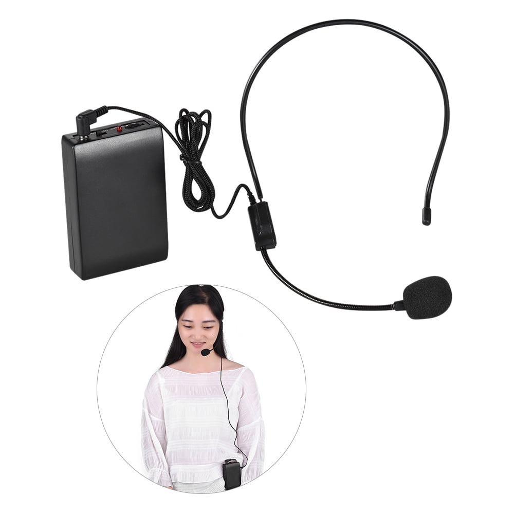 Portable Wireless Microphone Headset 