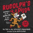 thumbnail image 2 of Toddler Funny T Shirts Rudolphs Pizza Sarcastic Christmas Graphic Novelty Tee For Young Kids, 2 of 8