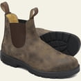 thumbnail image 3 of Bottes Chelsea en Cuir Brun Rustique 6585, 3 of 5