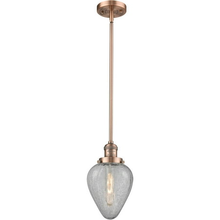 

Antique Copper Tone Mini Pendants 7 Wide Steel/Cast Brass/Glass Medium Base 1 Light Fixture
