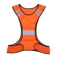 thumbnail image 2 of Supvox Reflective Running Vest for Women Orange High Visibility Safety Equipment 1Pack, 2 of 8