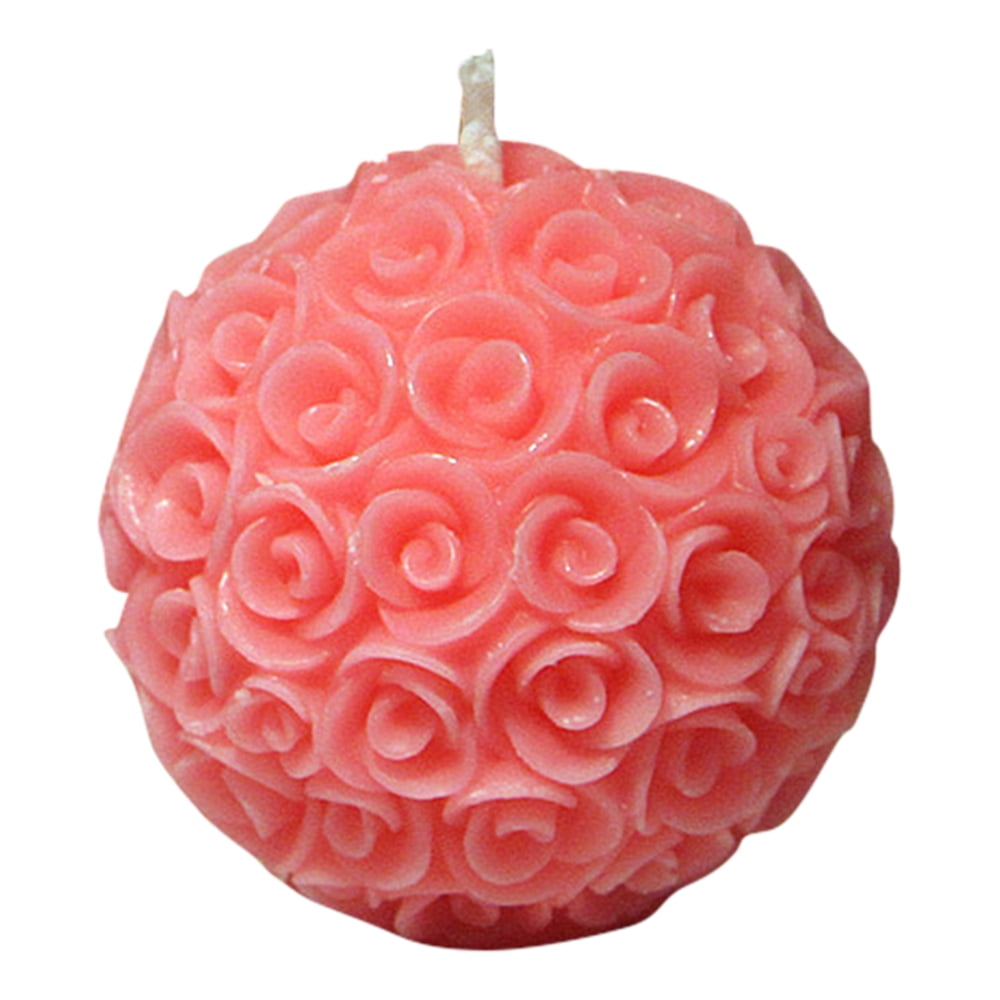 HANDMADE DECORATED CANDLES ROSE 